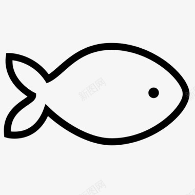海鲜大虾鱼食物金鱼图标图标