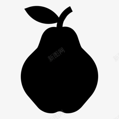 绿色木瓜木瓜产品植物图标图标