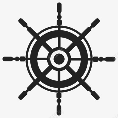 船轮乘船旅行海上旅行图标图标