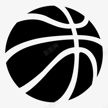 阿迪达斯运动标志篮球运动健身图标图标