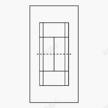 熘冰场海报网球场团队运动图标图标
