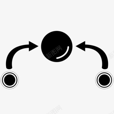 聚合聚合合并聚焦图标图标