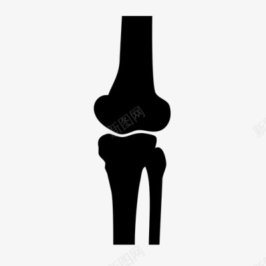 人体骨头关节骨骼医学图标图标