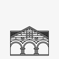 斯坦福大学斯坦福大学学院学习图标高清图片