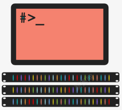 命令提示符服务器命令提示符计算机图标高清图片