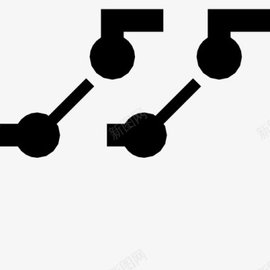 游戏手柄电子ICON开关电子电子电路图标图标