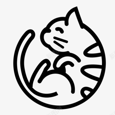 猫宠物猫小猫图标图标
