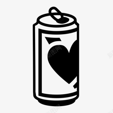 雪花啤酒啤酒罐啤酒罐浪漫偶像浪漫图标图标
