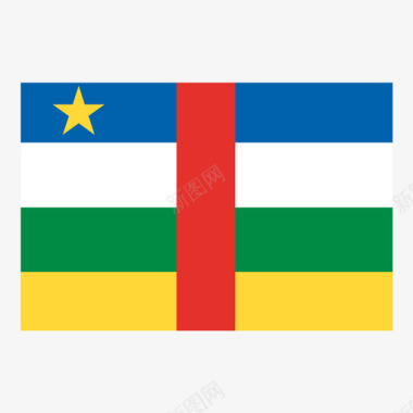 共和国中非共和国图标图标