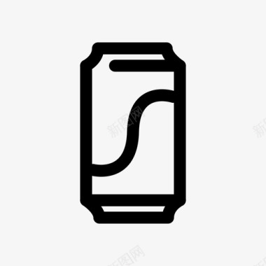 汽水罐铝合金饮料图标图标