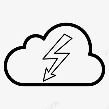 云电力电力云bim云中的电气工程师图标图标