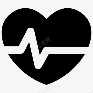 爱心医院预防图标设计心脏图标医生图标