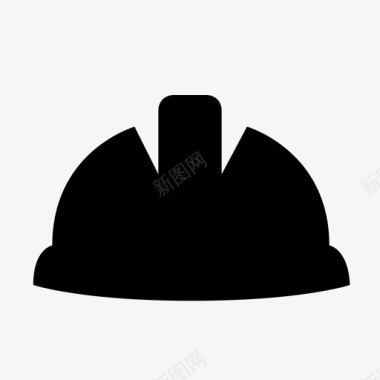 安全帽工作帽防护帽图标图标
