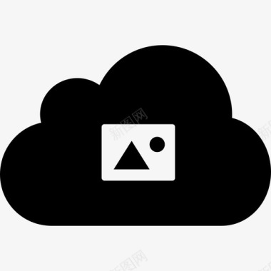 云服务器图像数据图标图标