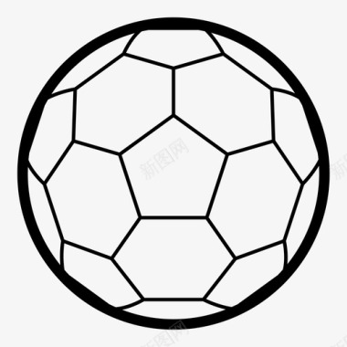 运动小人图标矢量素材足球球类运动游戏图标图标