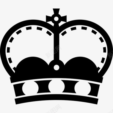 皇室皇冠典雅造型考究皇冠图标图标