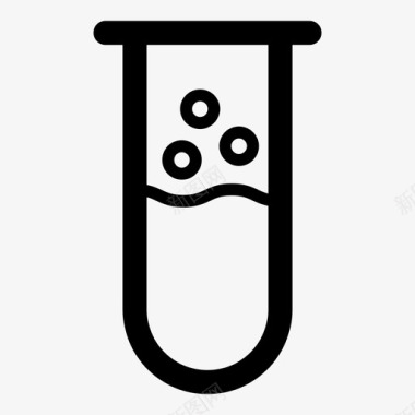 化学揭秘试管科学药学图标图标