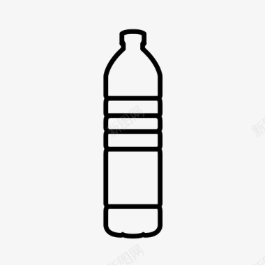 瓶水苏打水图标图标