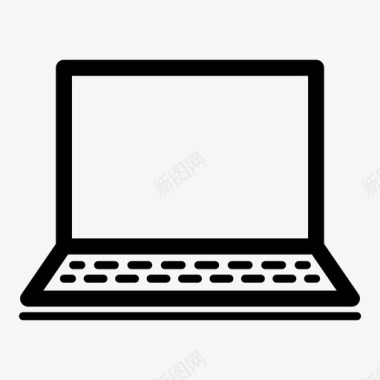 笔记本笔记本电脑屏幕个人电脑图标图标