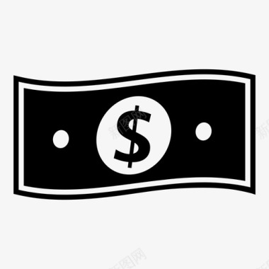 火焰美元图标美元现金货币图标图标