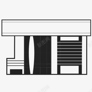 巴西地标贝克特勒现代艺术博物馆地标莱文图标图标