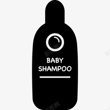 婴儿洗发水容器工具和用具婴儿包装2图标图标