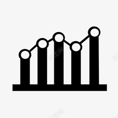 数据分析矢量插画图表统计搜索引擎优化图标图标