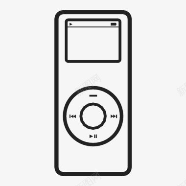 度量器ipodmp3mp3播放器图标图标