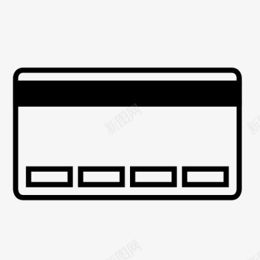 借记卡信用卡支付借记卡图标图标