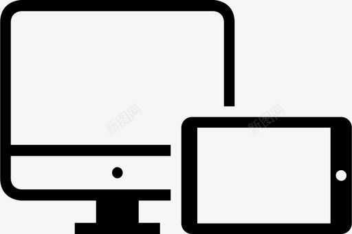 电子数字显示设备技术平板电脑图标图标