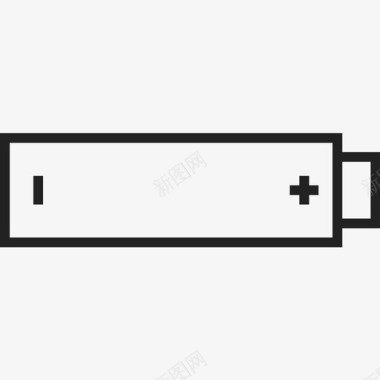 小心用电电池电电子图标图标