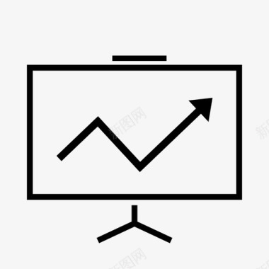 演示统计幻灯片图标图标