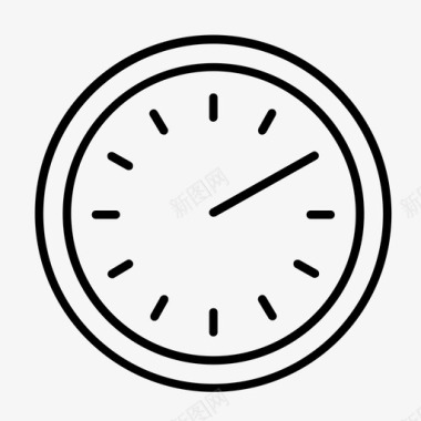表面时钟时间计时器图标图标
