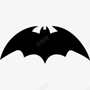 蝙蝠有圆形锋利的翅膀变种动物随机图标图标