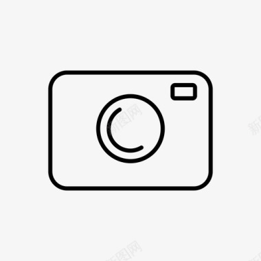 相机标志相机摄像摄像师图标图标