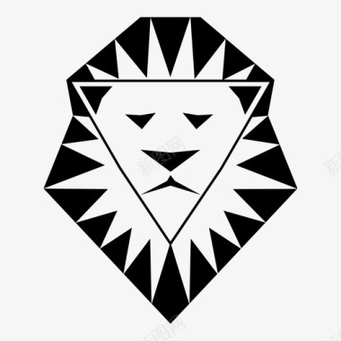 狮子头丛林猫图标图标