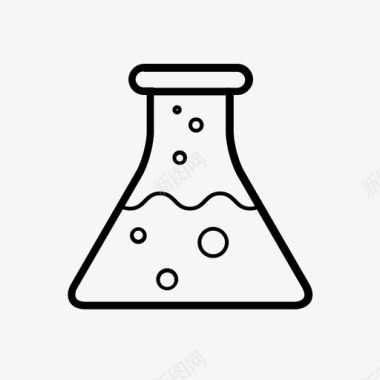 科学家烧杯科学家科学研究图标图标