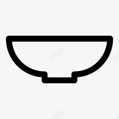 碗餐具厨房用具图标图标
