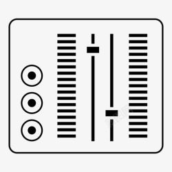 moog混音器调节器旋钮图标高清图片