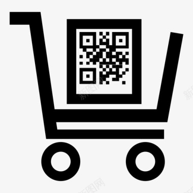 手机店铺二维码商店qrcode二维码图标图标