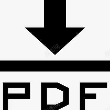 PDF扩展pdf图标图标