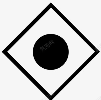 圆点圆点和菱形图标图标