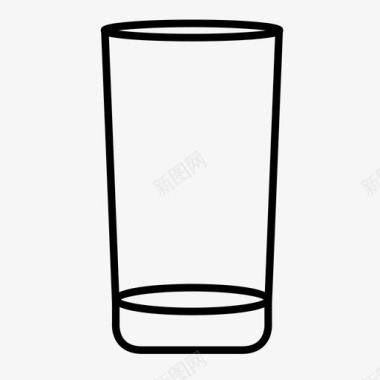 高球杯玻璃杯专用玻璃杯图标图标