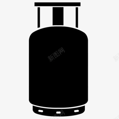 烹饪煤气罐烹饪钢瓶图标图标