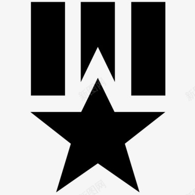 丝带结徽章奖项最佳图标图标