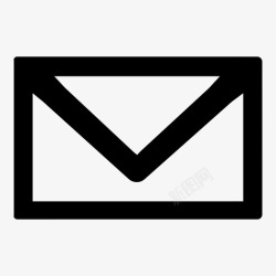书写电子邮件信封电子邮件信件图标高清图片