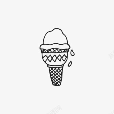 冰淇淋美味请客图标图标