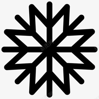 冰晶雪花素材图片图片雪花冬季冰晶图标图标