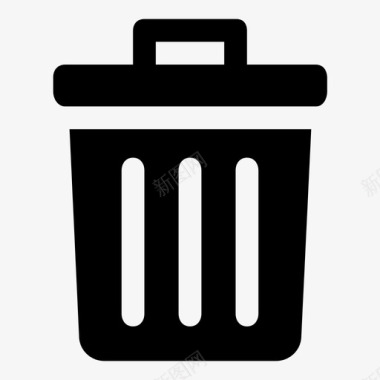 垃圾删除图标垃圾桶删除垃圾图标图标