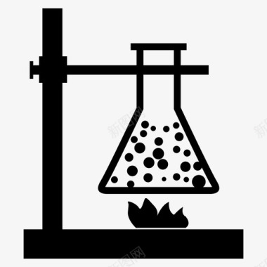 佛光火化学实验火烧瓶图标图标